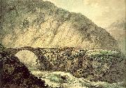 Pars, William The Devil's Bridge in the Canton of Uri oil painting reproduction